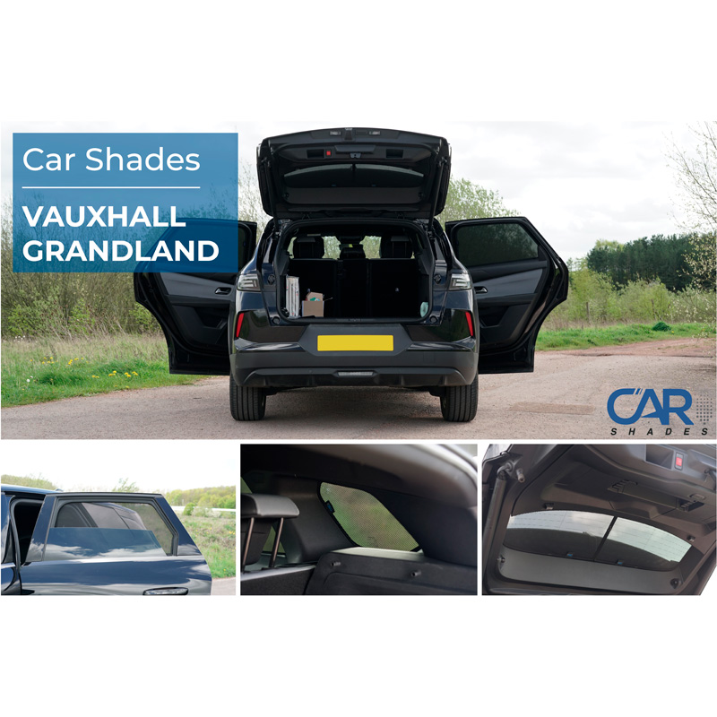 Set de Car Shades sur mesure pour Opel Grandland (OV64) 2024- (6-pièces)