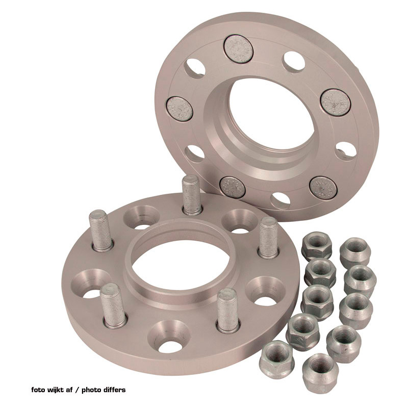 H&R Set des espaceurs de roues Système-DRM 30mm par essieu - Cartouche de boulon 5x114,3 - Moyeu 67,1mm - Taille de boulon M12x1,5 - sur mesure pour Mazda