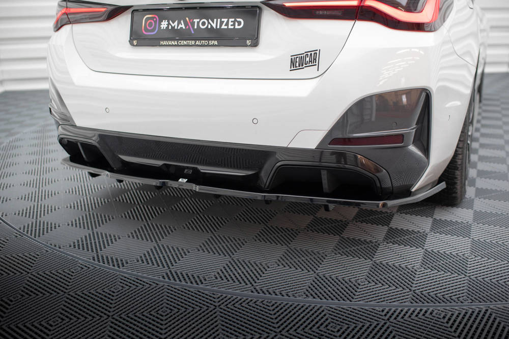Diffuser V.1 BMW i4 G26 M Pakket Maxton Glans Zwart