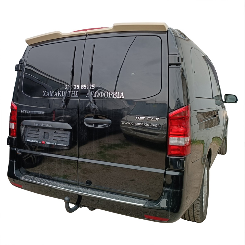 Becquet de toit sur mesure pour Mercedes Vito W447 2014- (avec 2 portes arrières) (PUR-IHS)