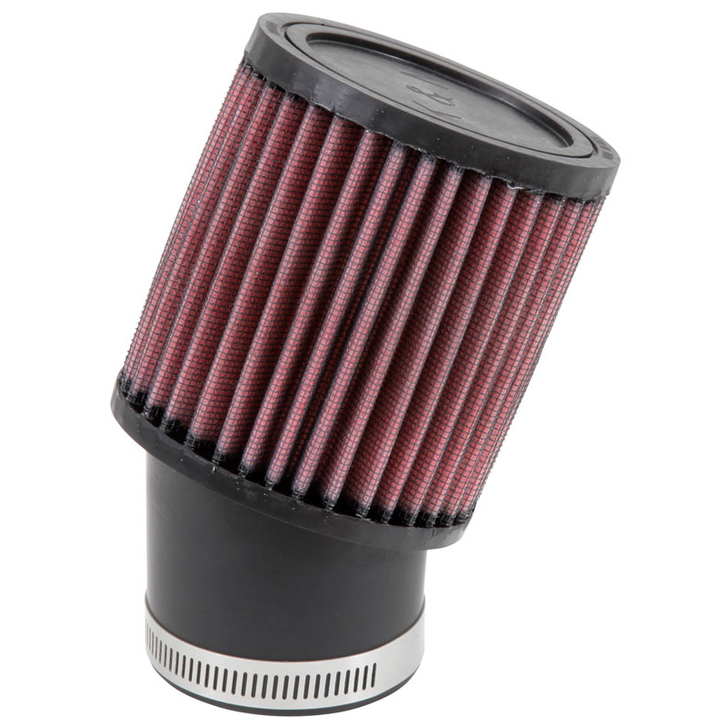 K&N Filtre à Air Universel Cylindrique 62 mm raccordement, angle 20 degrés, 95mm diamètre, 102mm hauteur (RU-1750)