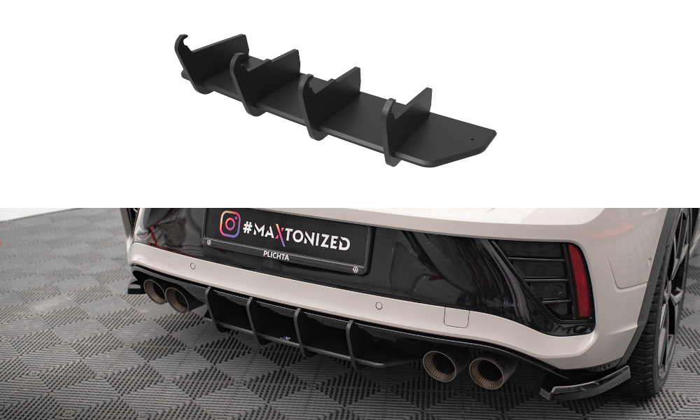 Diffuser Street Pro Volkswagen T-Roc R FL Maxton
