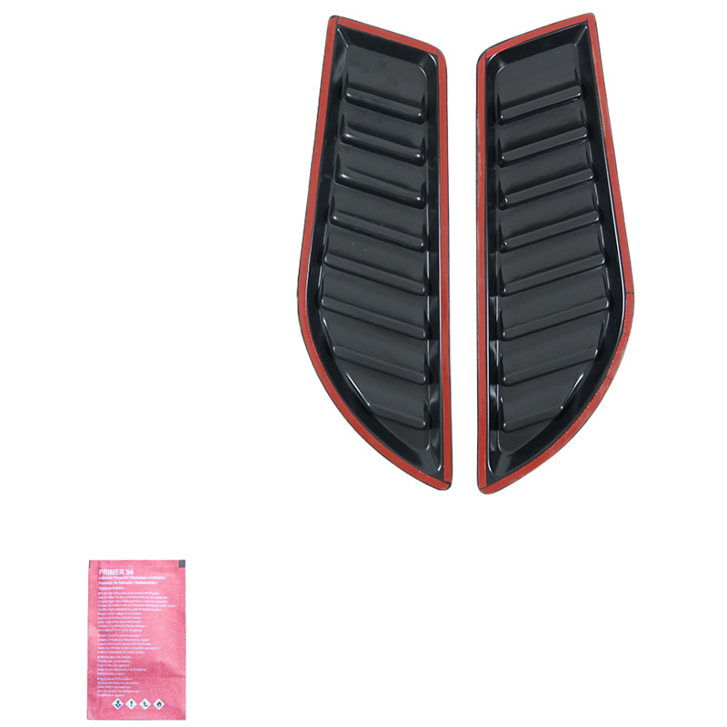 Jeu de prises d'air pour le capot Pick-Up 4x4 - Universel - Noir mat