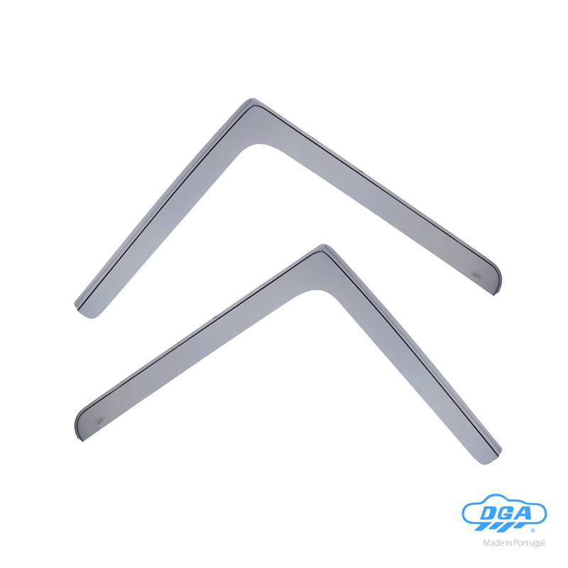 DGA Déflecteurs d'Air sur mesure pour DAF XF106 (EURO 6) 2013- (2-pièces)