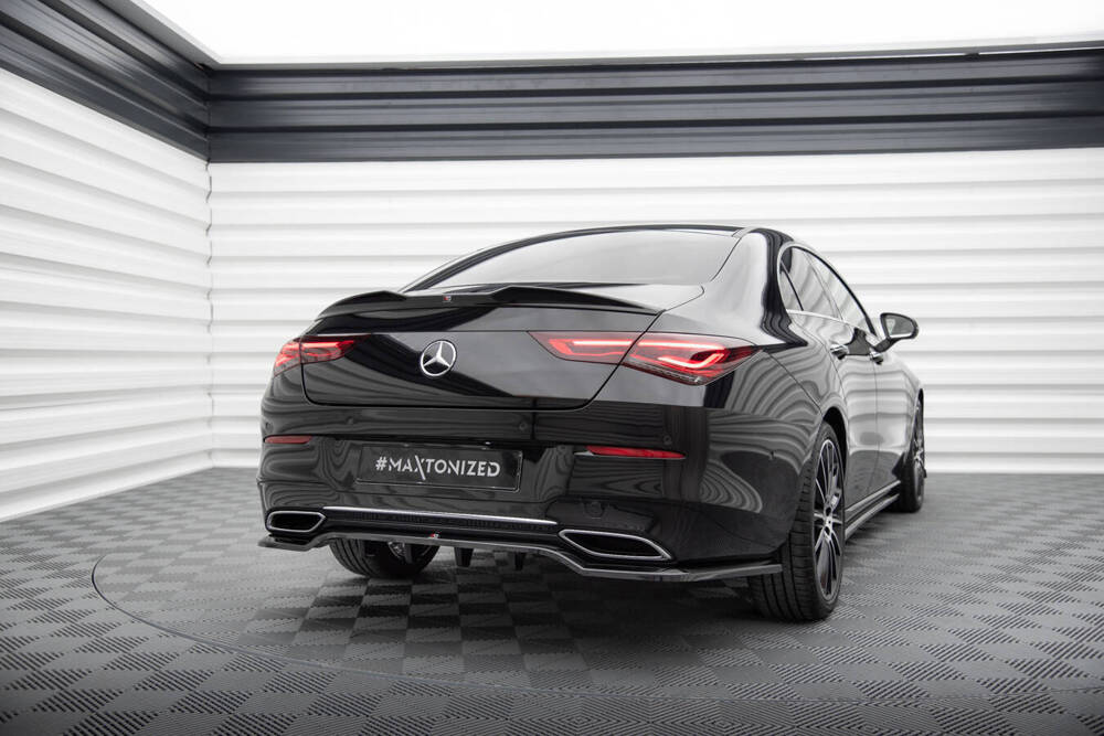 Diffuser Mercedes Benz CLA Coupe C118 Maxton Glans Zwart