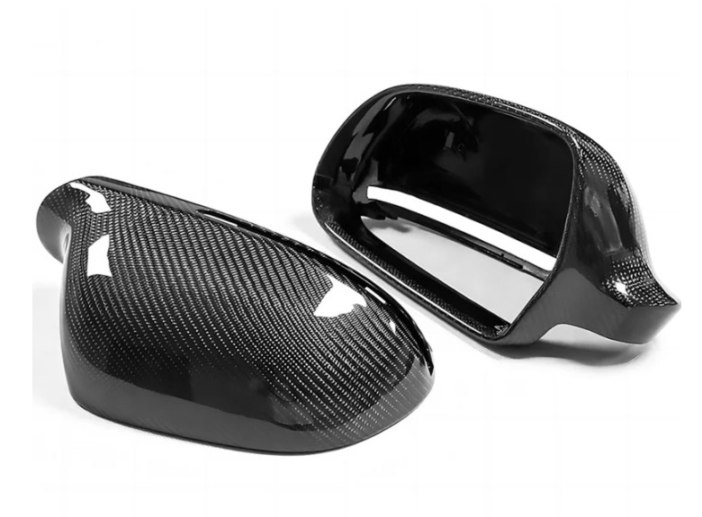 Spiegelkappen Audi A3 8P Carbon 08-11