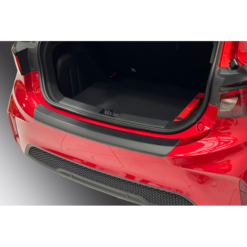 Protection de seuil arrière (ABS) sur mesure pour MG 3 Hybrid+ 2024- Noir