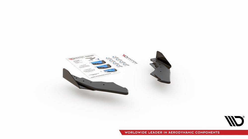 Zijdiffuser met Canards Street Pro Volkswagen Golf 8 GTI Maxton