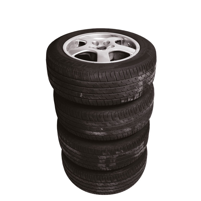 Carpoint Support de Rangement pour Pneus + Housse