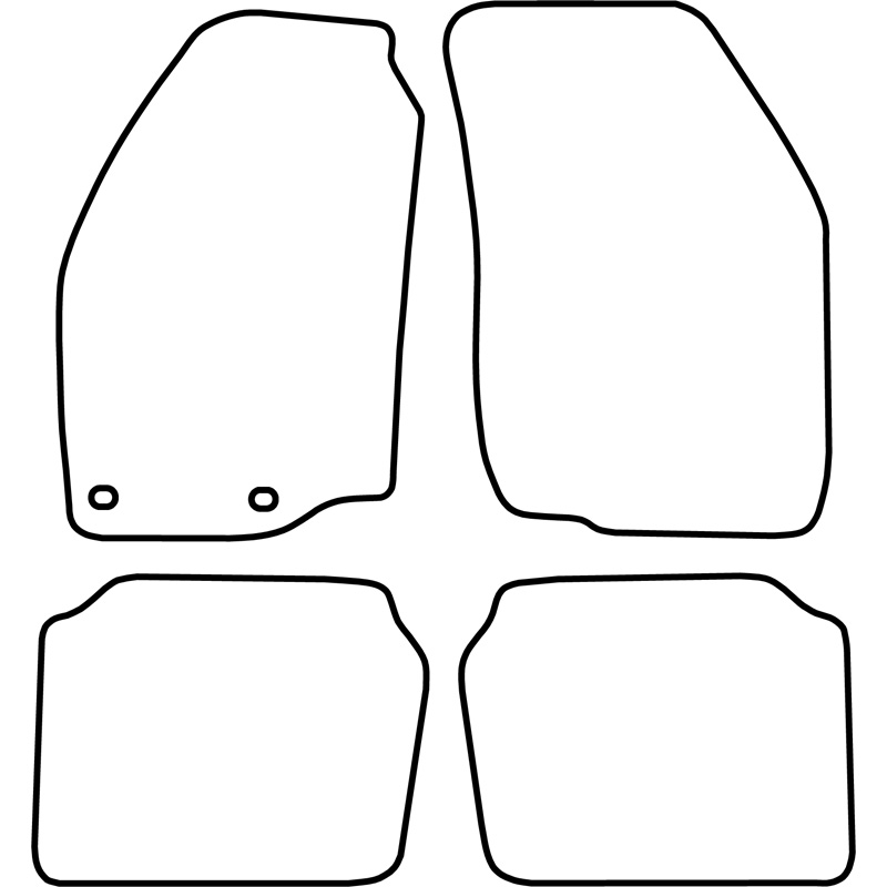 Set de tapis de sol sur mesure pour Suzuki Baleno 3 portes 1995-2002