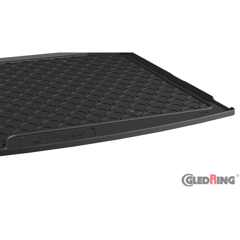Coquille coffre-arrière Rubbasol (caoutchouc) sur mesure pour Skoda Kodiaq (5-Personnes) 2017-2024 (Sol en bas sans roue de secours)