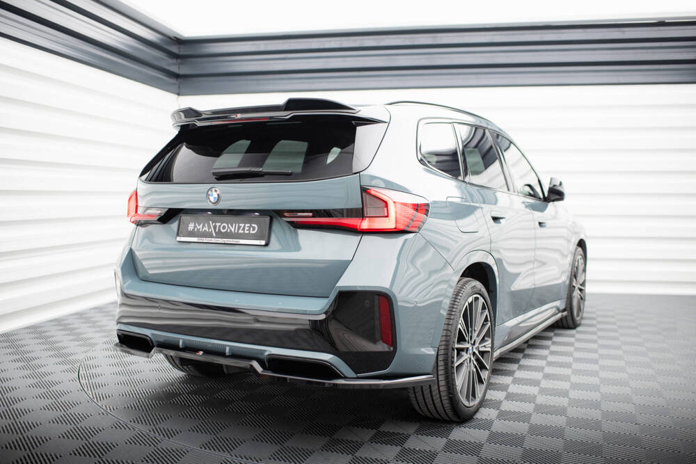 Spoiler BMW X1 M Pakket U11 Maxton Glans Zwart