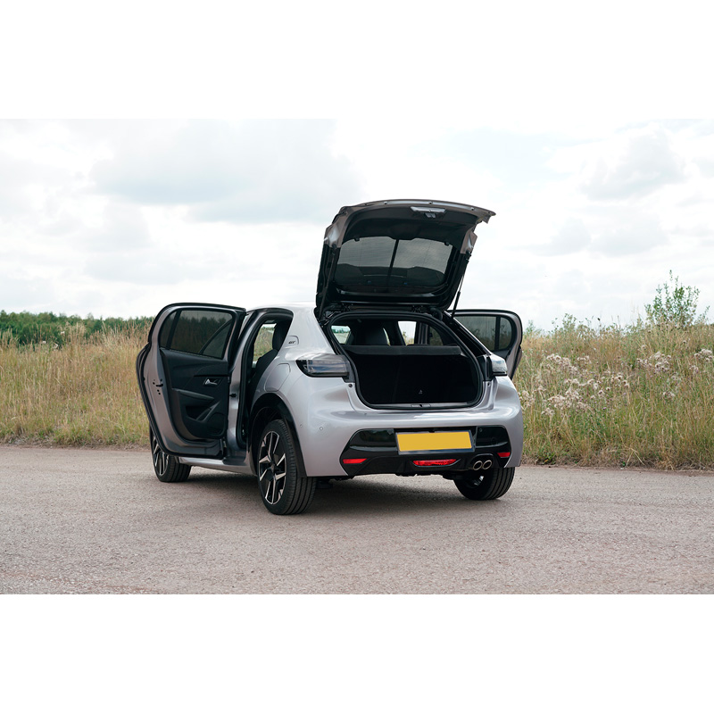Set de Car Shades sur mesure pour Peugeot 208 II 2019- incl. e-208 (4-pièces)