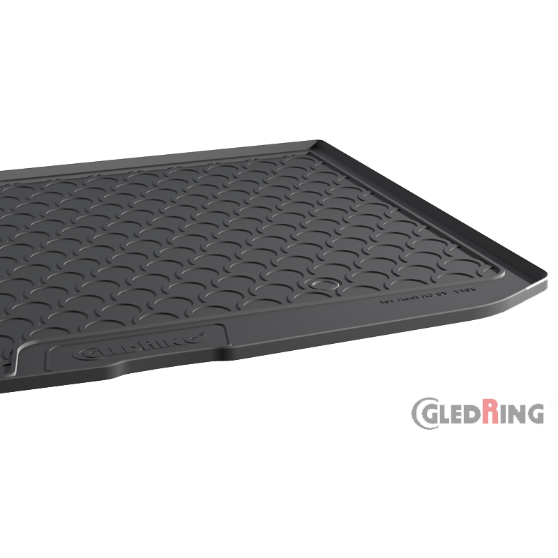 Coquille coffre-arrière Rubbasol (caoutchouc) sur mesure pour Audi A3 8V Sportback 2012-2020 (Sol en haut variable)