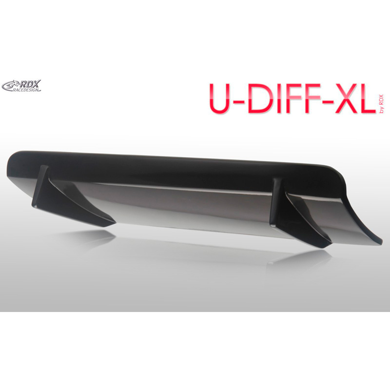 Jupe arrière 'Diffuseur U-Diff' sur mesure pour BMW X3 (G01) 2017- avec Paquet-M (PU)