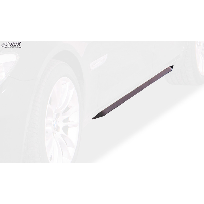 Jupes latérales 'Slim' sur mesure pour BMW Série 7 F01/F02 2008-2015 (ABS noir luisant)
