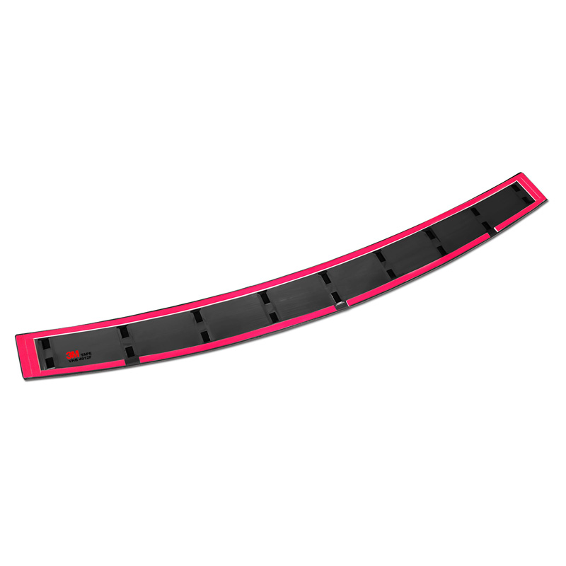 Protection de seuil arrière inox noir sur mesure pour Volkswagen Passat Variant (CJ5) incl. R-Line & Hybrid 2024- 'STRONG EDITION'