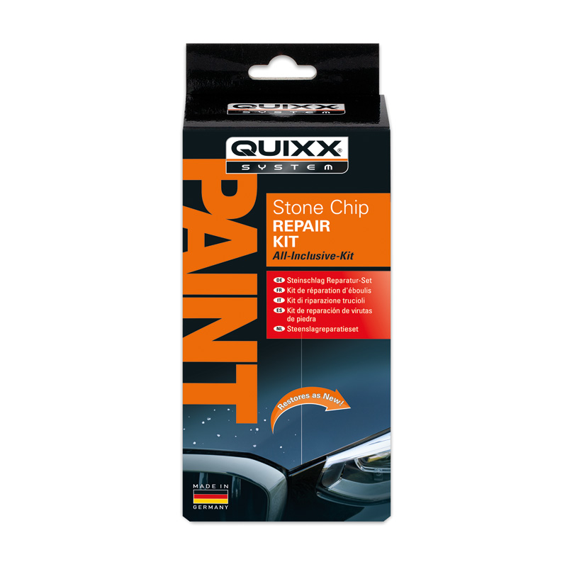 Quixx Stone Chip Repair Kit / Kit de réparation des impacts de gravillons - Noir