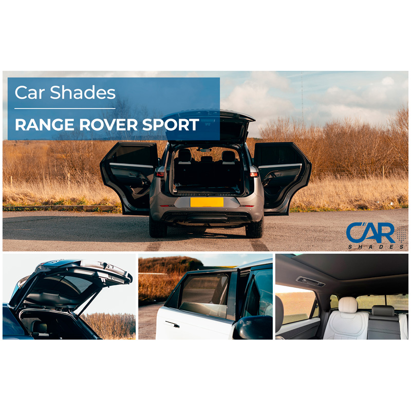 Set de Car Shades sur mesure pour Range Rover Sport 5-portes 2022- (6-pièces)