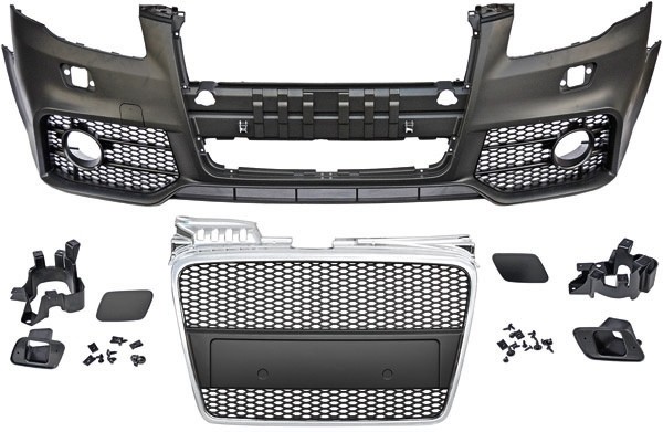 VoorBumper Audi A4 8E B7 04-07 spuitklaar
