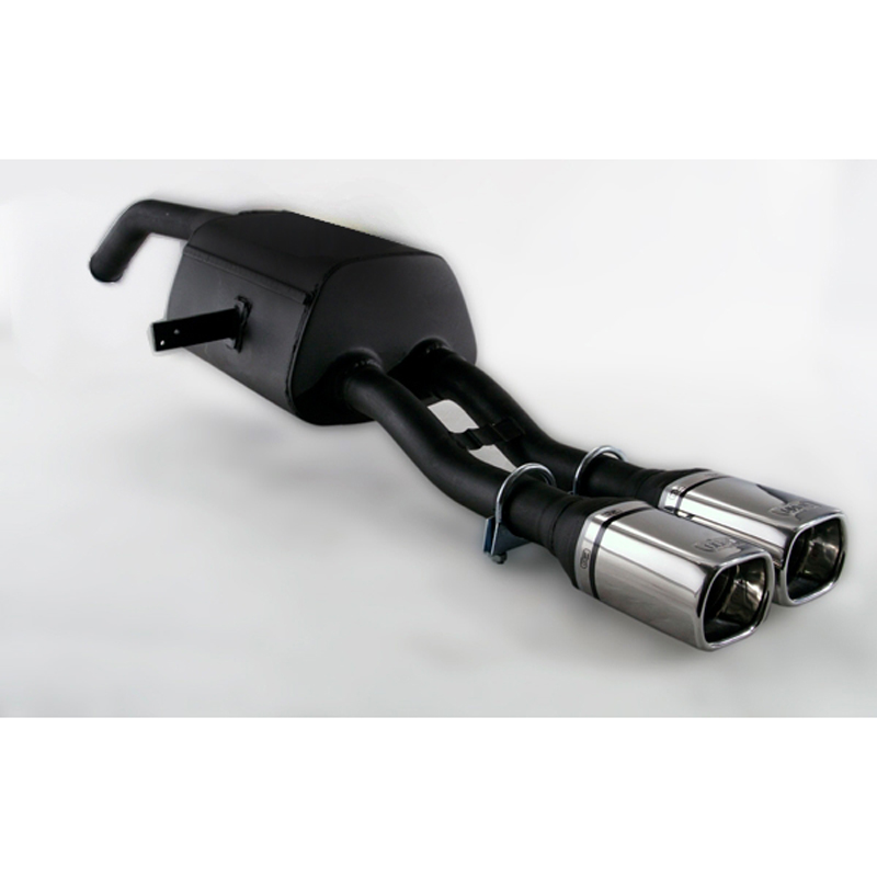 Échappement sur mesure pour Renault Megane III Grandtour/Cabrio 1.4TCE 96kW/1.6 74/81kW/1.5dCi 62/77kW/1.9dCi 96kW/2.0dCi 118kW 2008-2012 2x 80x65mm