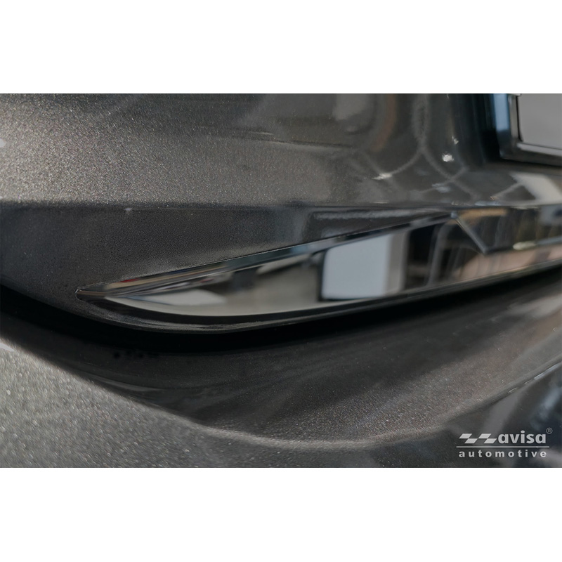 Avisa Moulure de hayon en Inox Noir Chrome sur mesure pour Ford Focus IV HB 2018-2021 & Facelift 2021-