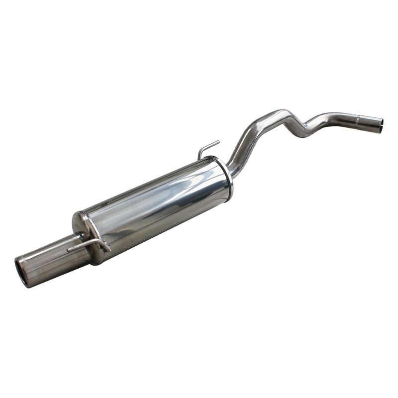 100% Inox Échappement Sport sur mesure pour Volkswagen Polo 6N2 1.6 16v + GTi 1999-2002 80mm