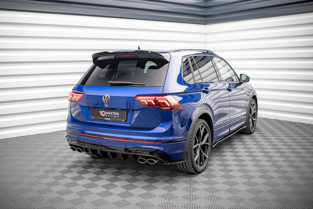 Diffuser VW Tiguan R MK2 Facelift Maxton Glans Zwart