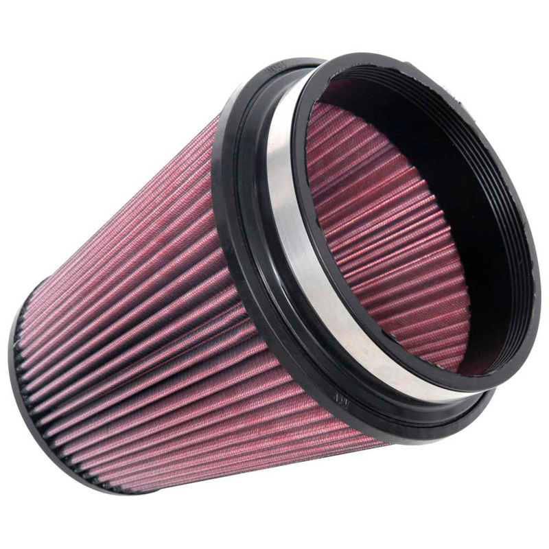 K&N Filtre à Air Universel Conique 152mm raccordement, 190mm de base, 127mm en haut, hauteur 203mm (RU-1044)