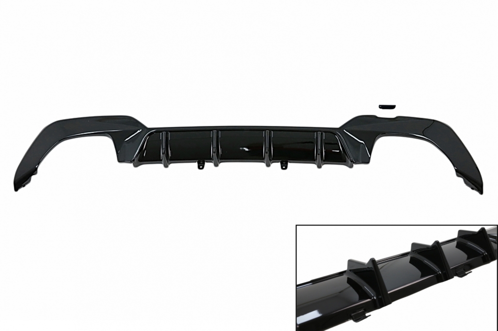 Diffuser BMW 3 Serie M Pakket G20 G21 Glans Zwart