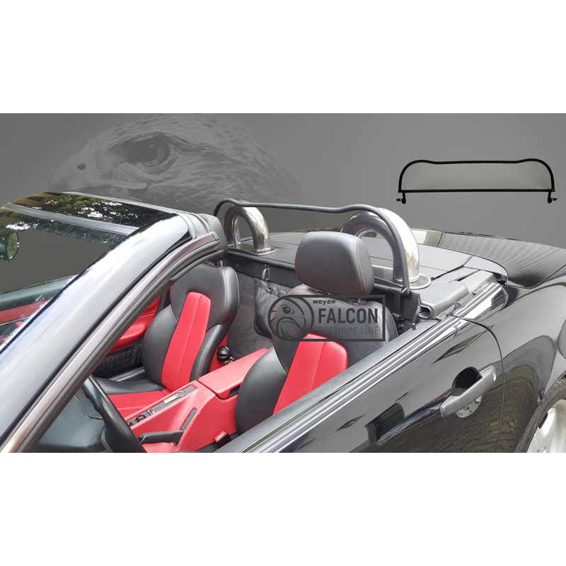 Coupe vent Weyer Falcon Premium sur mesure pour Mercedes SLK (R170) 1995-2004