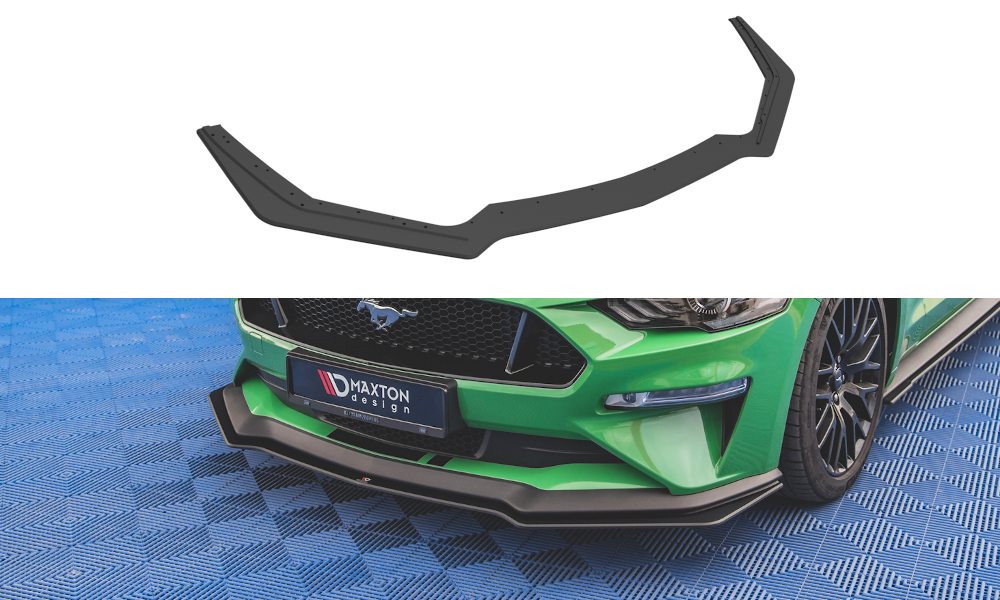 Voorspoiler V.1 Ford Mustang GT MK5 FL Maxton Street Pro