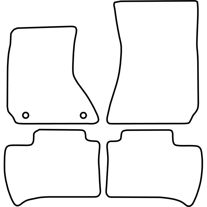 Set de tapis de sol sur mesure pour Daihatsu Terios 1997-2006