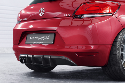 Diffuser VW Scirocco 3 Racing