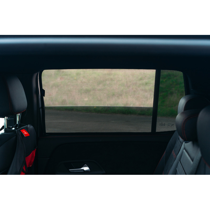 Set de Car Shades (portes arrières) sur mesure pour Mercedes GLB (X247) 2019- & EQB (X243) 2021- (2-pièces)