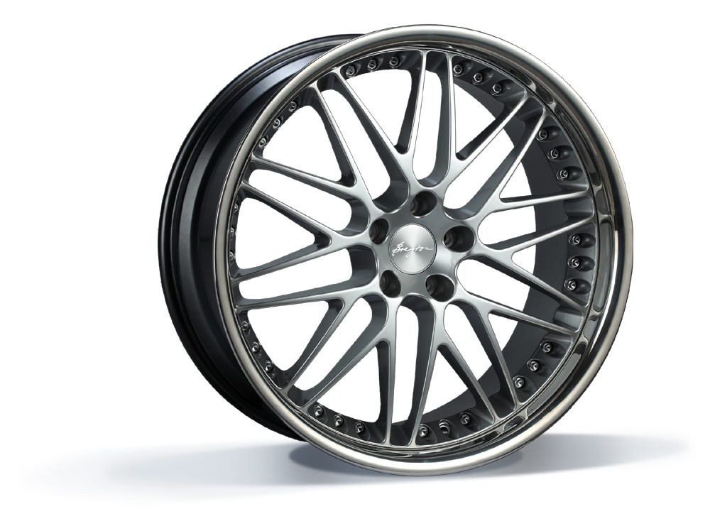Breyton SPIRIT II 5x120 8.5x19 ET 35 Hyper silver (HC) with Stai