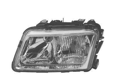 koplamp, Hella, H7+H1, rechts,-09/2000 Audi A3, 1996-2003
