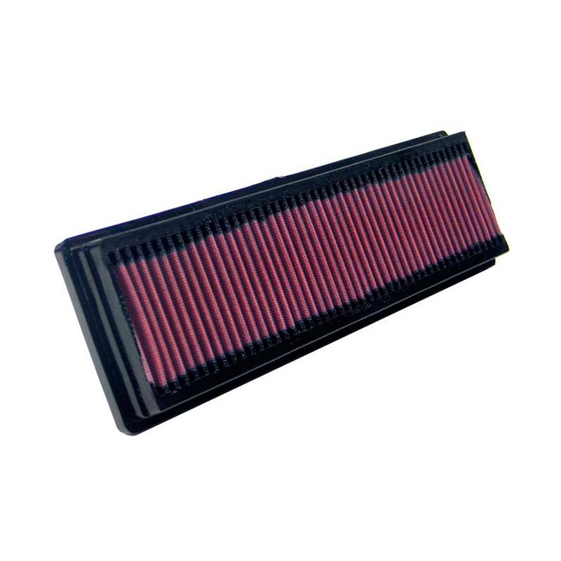 K&N Filtre à air de remplacement sur mesure pour Citroën Berlingo, C2, C3, C-Elysee, Peugeot 1007, 207, Partner 2002- (33-2844)