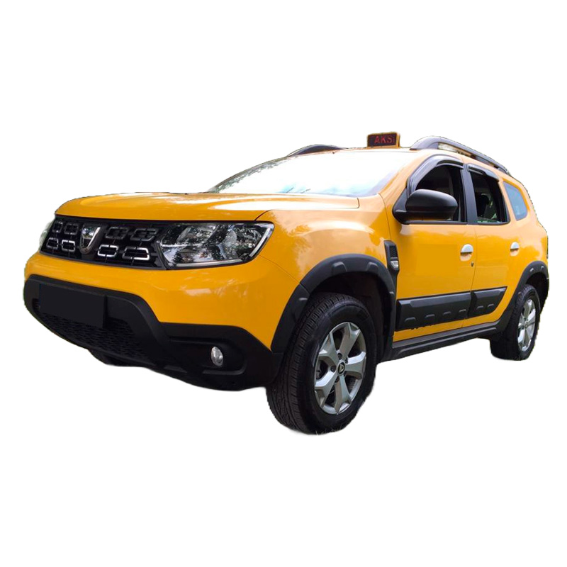 Jeu de baguettes de porte sur mesure pour Dacia Duster II 2018-2024 (Off-Road) - Noir mat
