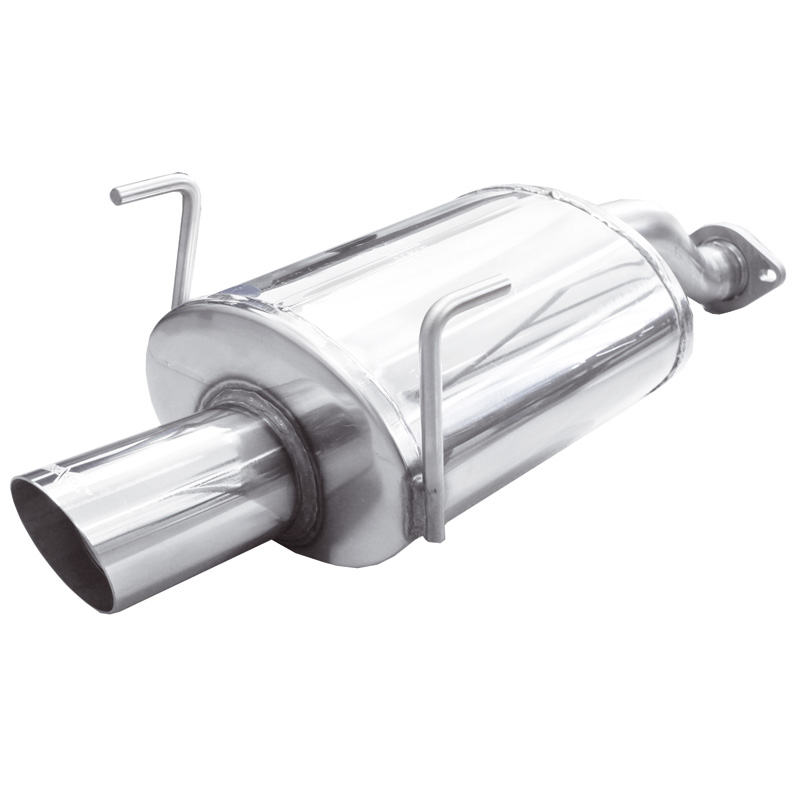 100% Inox Échappement Sport sur mesure pour Honda Civic Type-R 2.0 200cv 2001-2005 1x90mm Rally