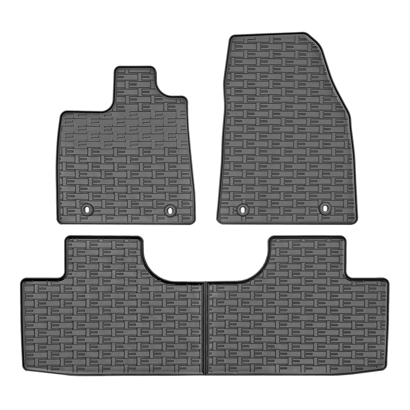 CIKCAR Set tapis de caoutchouc sur mesure pour MG S6 (EV) 2025- (3-pièces + points de fixage)