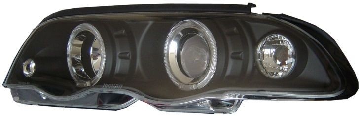 Phares BMW E46 sedan 98-01 Angel Eyes noire