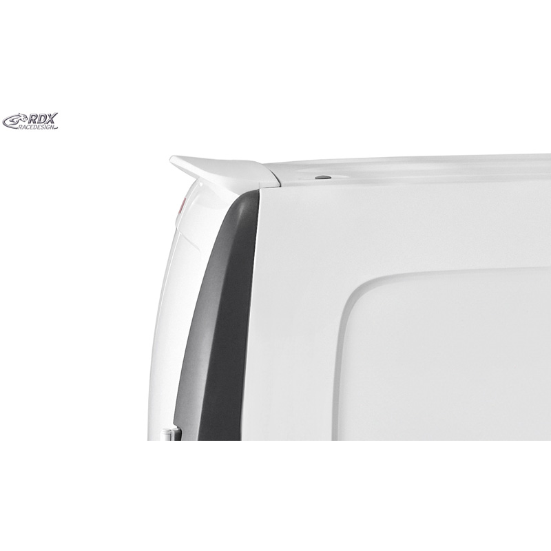 RDX Racedesign Becquet de toit sur mesure pour Mercedes Citan 2012-2021, Renault Kangoo 2013-2021 & Nissan NV250 2019-2021 (avec 2 portes battantes) (PUR-IHS)