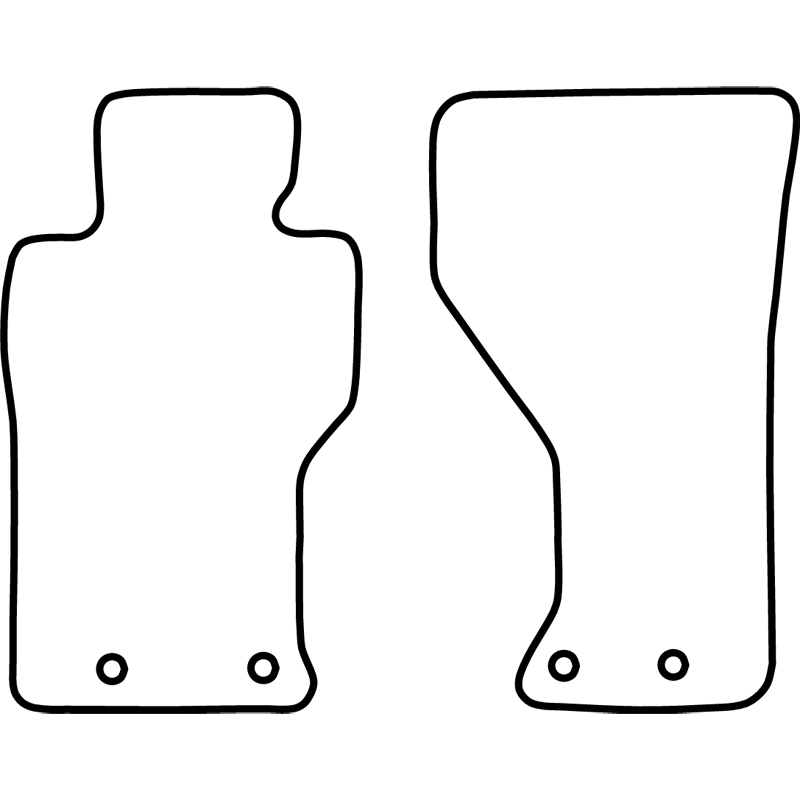 Set de tapis de sol sur mesure pour Mazda MX-5 (ND) 2015-