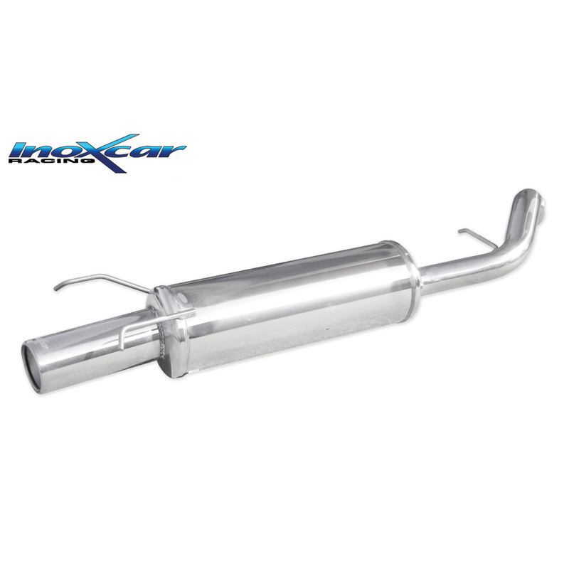 100% Inox Échappement Sport sur mesure pour Ford Escort 1.8 16v 116cv 1993-1996 1x80mm