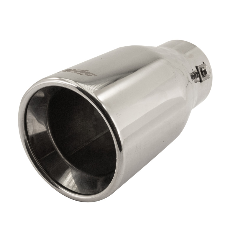 Simoni Racing Embout d'Échappement Rond Inox - Ø103xL200mm - Montage ->72mm