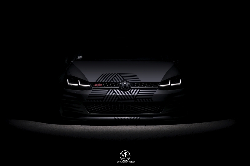 Koplampen passend voor VW Golf VII OSRAM FULL LED Black (for Xenon and Halo DRL)