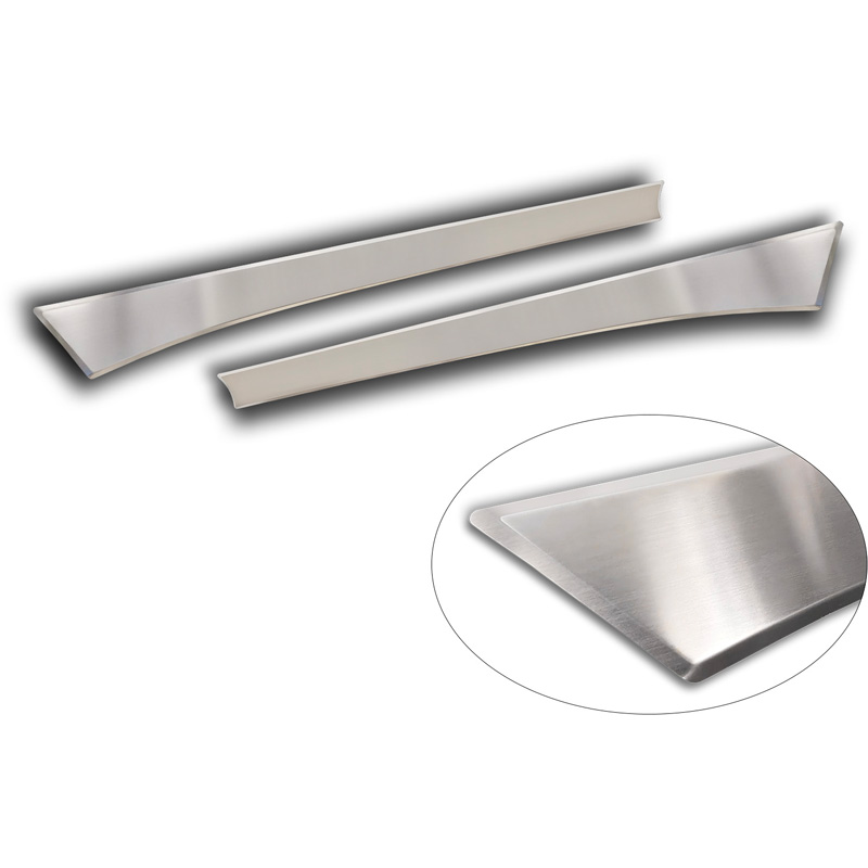 Avisa Revêtement d'habillage du hayon du coffre inox brossé sur mesure pour Subaru Forester VI (SL) 2024-
