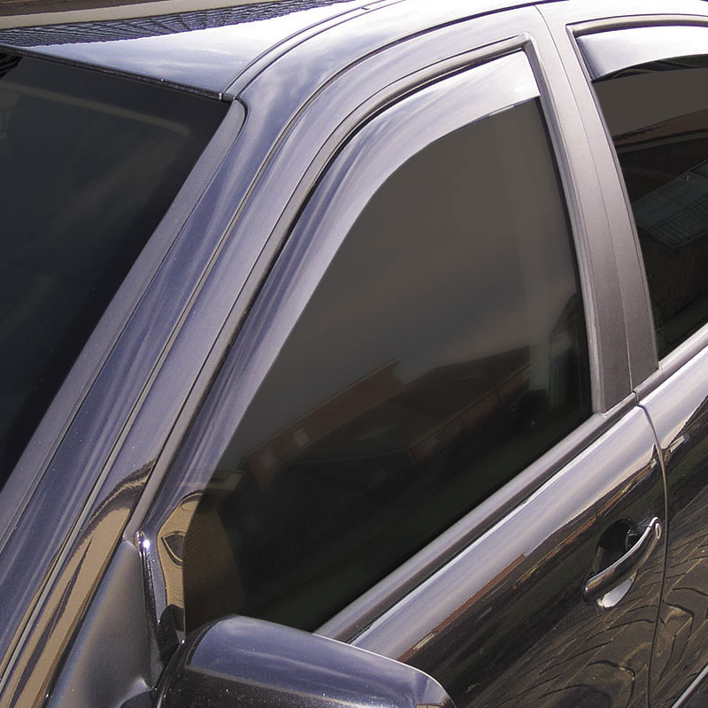 Déflecteurs latéraux Noir sur mesure pour Volkswagen Touareg 2010-2018 / Porsche Cayenne 2010-2017
