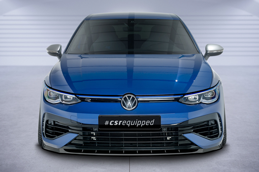 Voorspoiler Volkswagen Golf 8 R CSR Glans Zwart